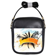 Hawaii Beach Summer Girls Sling Bag by pakminggu