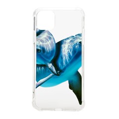 Two Dolphins Art Atlantic Dolphin Painting Animal Marine Mammal Iphone 11 Pro Max 6 5 Inch Tpu Uv Print Case by pakminggu