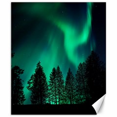 Aurora Northern Lights Phenomenon Atmosphere Sky Canvas 8  X 10  by pakminggu