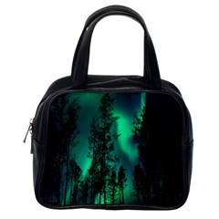 Aurora Northern Lights Celestial Magical Astronomy Classic Handbag (one Side) by pakminggu