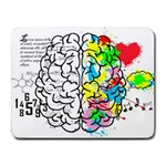 Brain Left Logic Language Science Small Mousepad Front