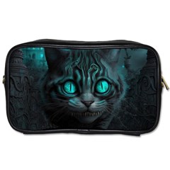 Angry Cat Fantasy Toiletries Bag (two Sides) by pakminggu