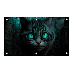 Angry Cat Fantasy Banner And Sign 5  X 3 