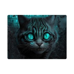 Angry Cat Fantasy Premium Plush Fleece Blanket (mini)