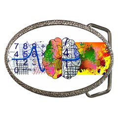 Brain Cerebrum Biology Abstract Belt Buckles