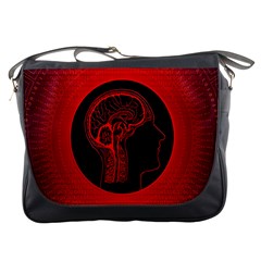 Artificial Intelligence Brain Think Messenger Bag by pakminggu