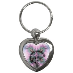 Tourette Syndrome Epilepsy Brain Key Chain (heart) by pakminggu