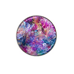 Painted flames Hat Clip Ball Marker