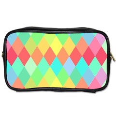 Low Poly Triangles Toiletries Bag (two Sides) by danenraven