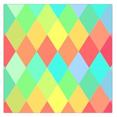 Low Poly Triangles Square Satin Scarf (36  X 36 ) by danenraven