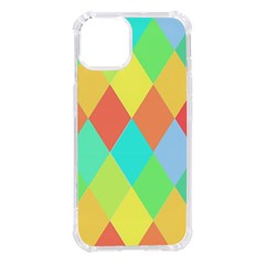 Low Poly Triangles Iphone 14 Tpu Uv Print Case by danenraven