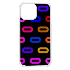 Pattern Background Structure Black Iphone 13 Pro Max Tpu Uv Print Case by danenraven