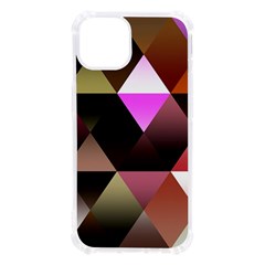 Abstract Geometric Triangles Shapes Iphone 13 Tpu Uv Print Case by danenraven