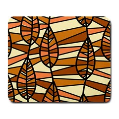 Autumn Leaf Mosaic Seamless Large Mousepad by danenraven