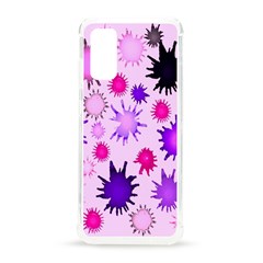 Inks Drops Black Paint Design Samsung Galaxy S20 6.2 Inch TPU UV Case