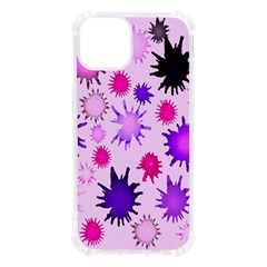 Inks Drops Black Paint Design iPhone 13 TPU UV Print Case