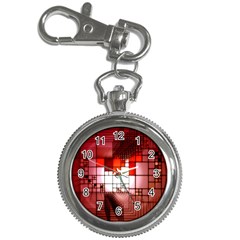 Pattern Structure Light Patterns Key Chain Watches by danenraven