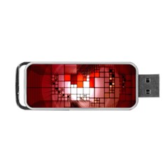 Pattern Structure Light Patterns Portable Usb Flash (two Sides) by danenraven