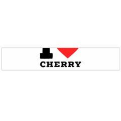 I Love Cherry Pie Large Premium Plush Fleece Scarf  by ilovewhateva