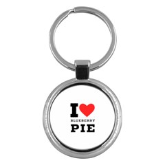 I Love Blueberry Key Chain (round) by ilovewhateva