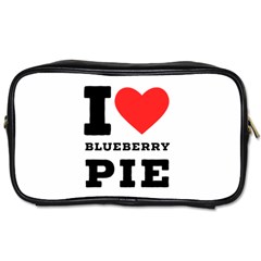 I Love Blueberry Toiletries Bag (one Side) by ilovewhateva