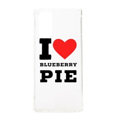 I Love Blueberry Samsung Galaxy Note 20 Tpu Uv Case by ilovewhateva