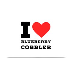 I Love Blueberry Cobbler Plate Mats by ilovewhateva