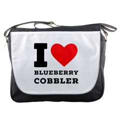 I Love Blueberry Cobbler Messenger Bag by ilovewhateva