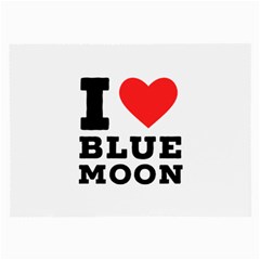 I Love Blue Moon Large Glasses Cloth