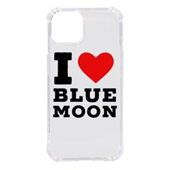 I Love Blue Moon Iphone 14 Tpu Uv Print Case by ilovewhateva