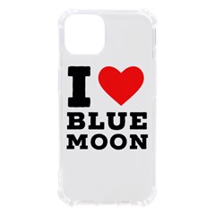 I Love Blue Moon Iphone 13 Tpu Uv Print Case by ilovewhateva