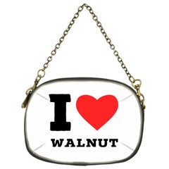 I Love Walnut Chain Purse (one Side) by ilovewhateva