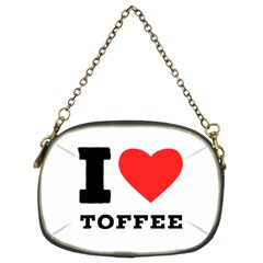 I Love Toffee Chain Purse (two Sides) by ilovewhateva