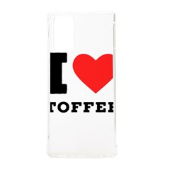 I Love Toffee Samsung Galaxy Note 20 Tpu Uv Case by ilovewhateva