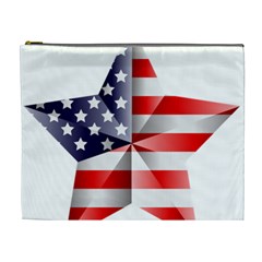 United States Of America Flag Of The United States Independence Day Cosmetic Bag (xl) by danenraven