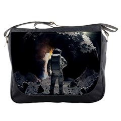 Astronaut Space Walk Messenger Bag by danenraven