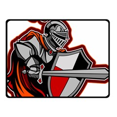 Knight Shield Sword Shield Fictional Character Fleece Blanket (Small)