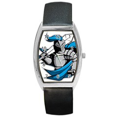 Sword Knight Fictional Character Legionary Warrior Barrel Style Metal Watch by danenraven