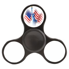 Statue Of Liberty And Usa Flag Art Finger Spinner by danenraven