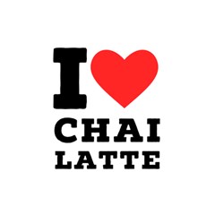 I Love Chai Latte Play Mat (square) by ilovewhateva