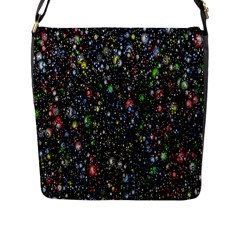 Illustration Universe Star Planet Flap Closure Messenger Bag (l) by danenraven