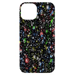 Illustration Universe Star Planet Iphone 14 Black Uv Print Case by danenraven