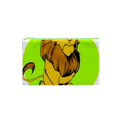 Lion Cartoon Parody Cosmetic Bag (xs) by danenraven