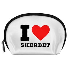 I Love Sherbet Accessory Pouch (large) by ilovewhateva