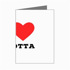 I Love Ricotta Mini Greeting Card
