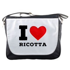 I Love Ricotta Messenger Bag by ilovewhateva