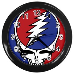 Grateful Dead Wall Clock (black) by Mog4mog4