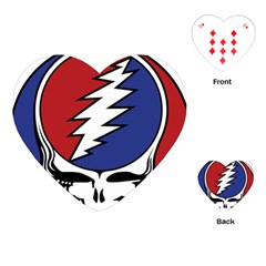 Grateful Dead Playing Cards Single Design (heart) by Mog4mog4