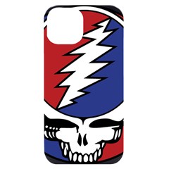 Grateful Dead Iphone 14 Black Uv Print Case by Mog4mog4