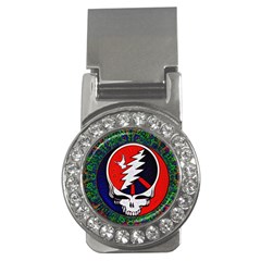 Grateful Dead Pattern Money Clips (cz)  by Mog4mog4